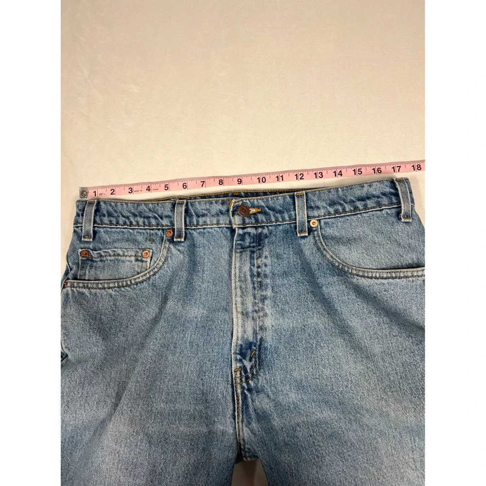 Vintage 1998 Levis 505 Regular Fit Straight Leg Jean Blue Denim 36x30 00505-4891